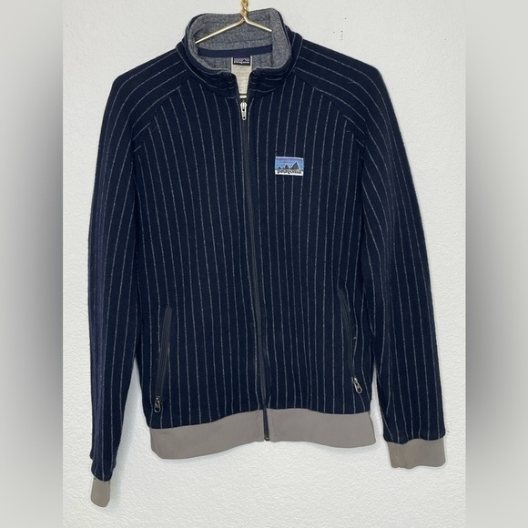 Patagonia jacket pinstripe anniversary RARE40th anniversary sz medium men’s